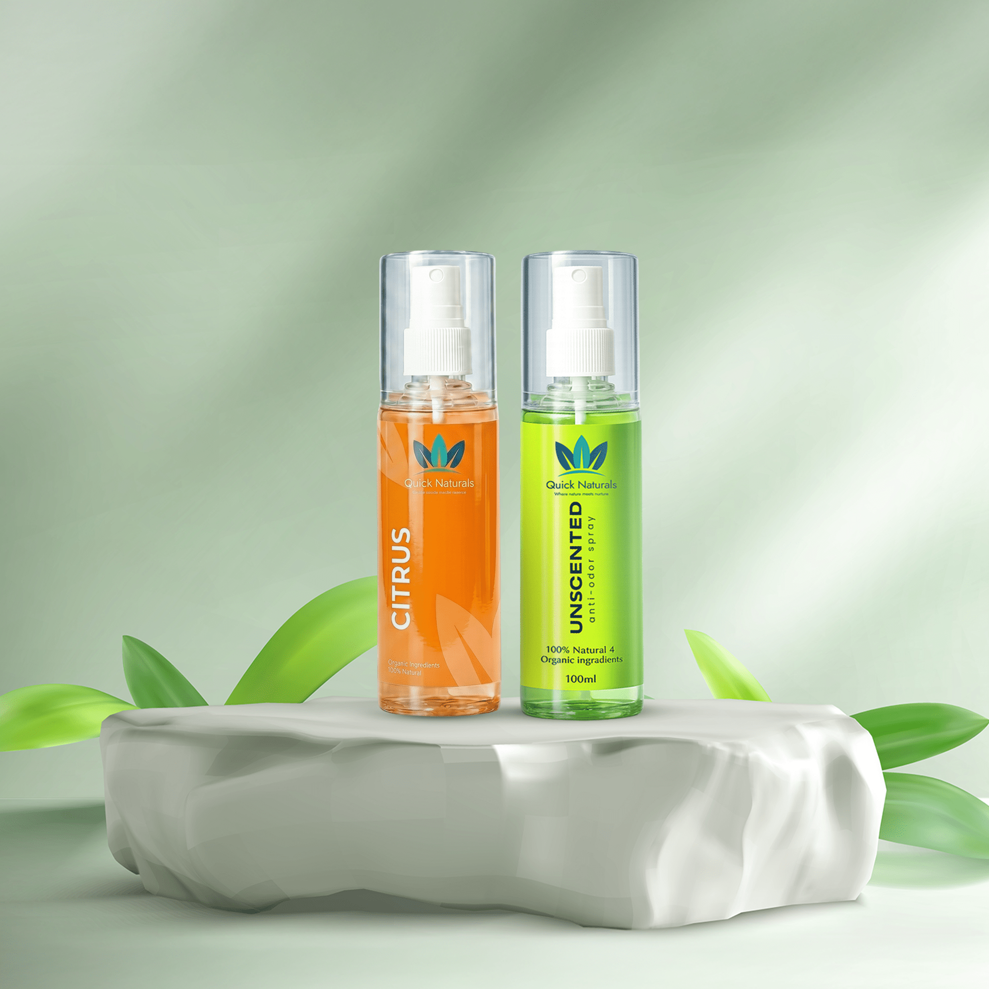 Hybrid Bundle (Unscented Anti-Odor + 72 HR Whole Body Skin Fragrance)